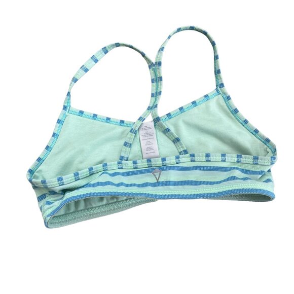 Ivivva Racerback Striped Athletic Bra 12 - Picture 2 of 4